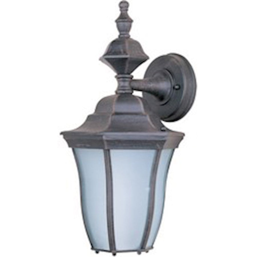 Maxim Madrona LED 1-Light Outdoor Wall Light Lantern, Rust Patina