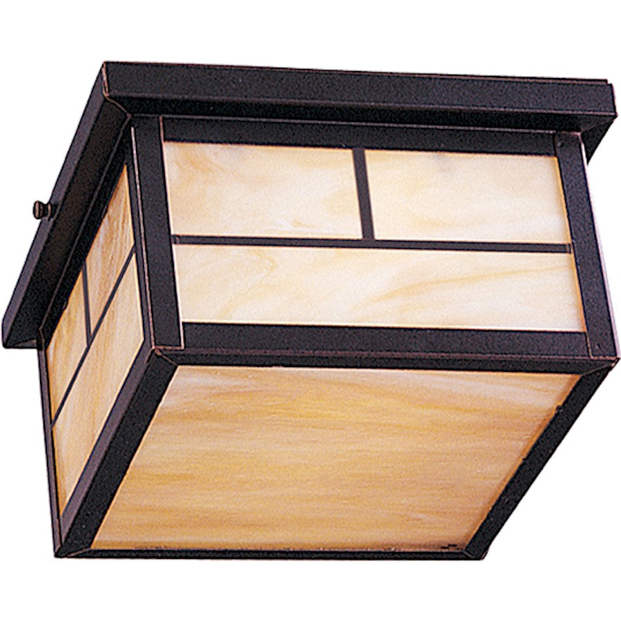 Maxim Coldwater LED 2-Light Outdoor Ceiling Mount, Burnished