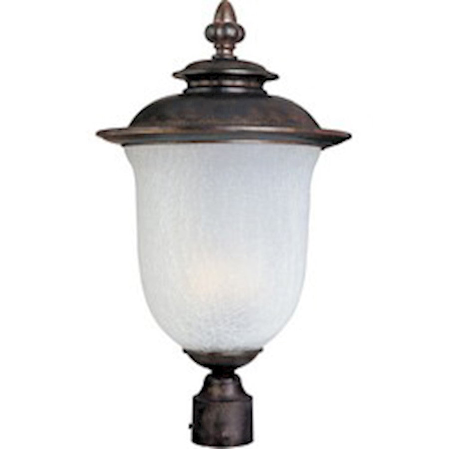 Maxim Cambria LED 1-Light Outdoor Pole/Post Lantern, Chocolate