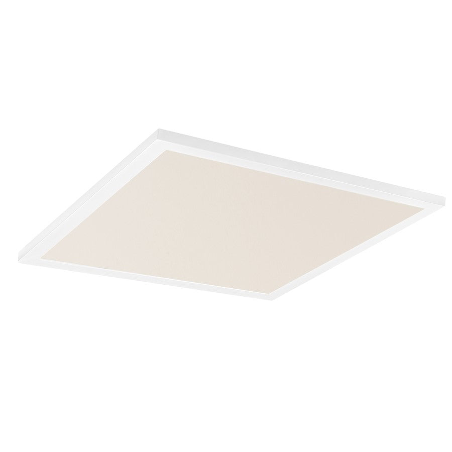 Maxim Lighting Sky/5CCT 1Lt 2' x 2' LED 24" Flush Mount, White/White