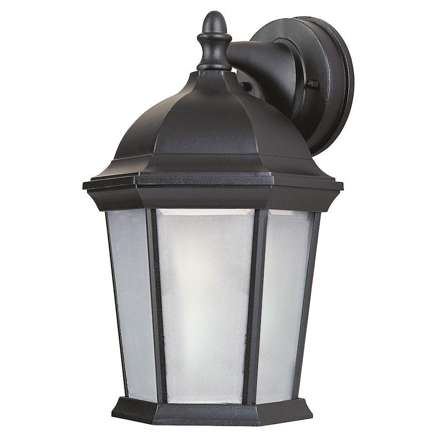 Maxim Lighting Side Door LED 1-Light Outdoor Wall Mount, Black