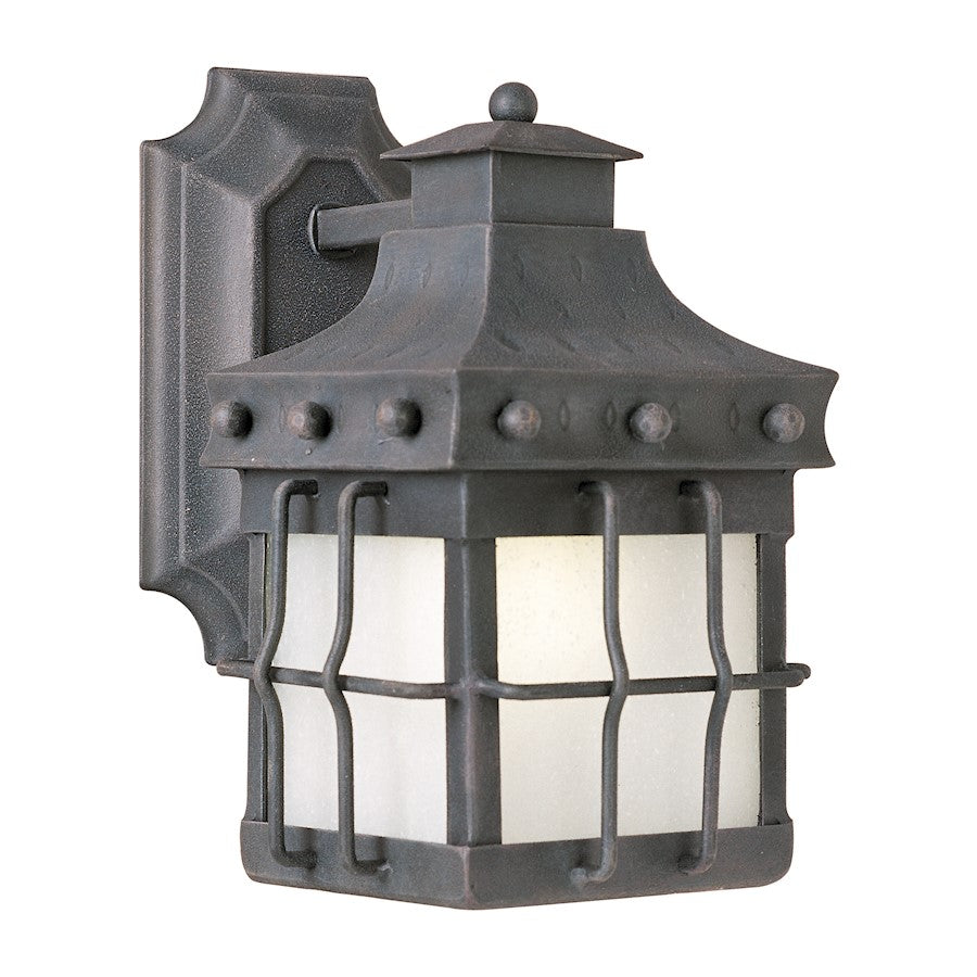 Maxim Lighting Nantucket 9W LED 1-LT Outdoor Wall Lantern, Forge