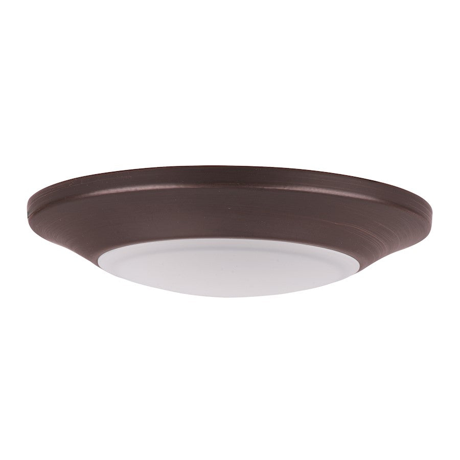 Maxim Lighting Diverse LED 5.75' Flush Mount 2700K in Bronze