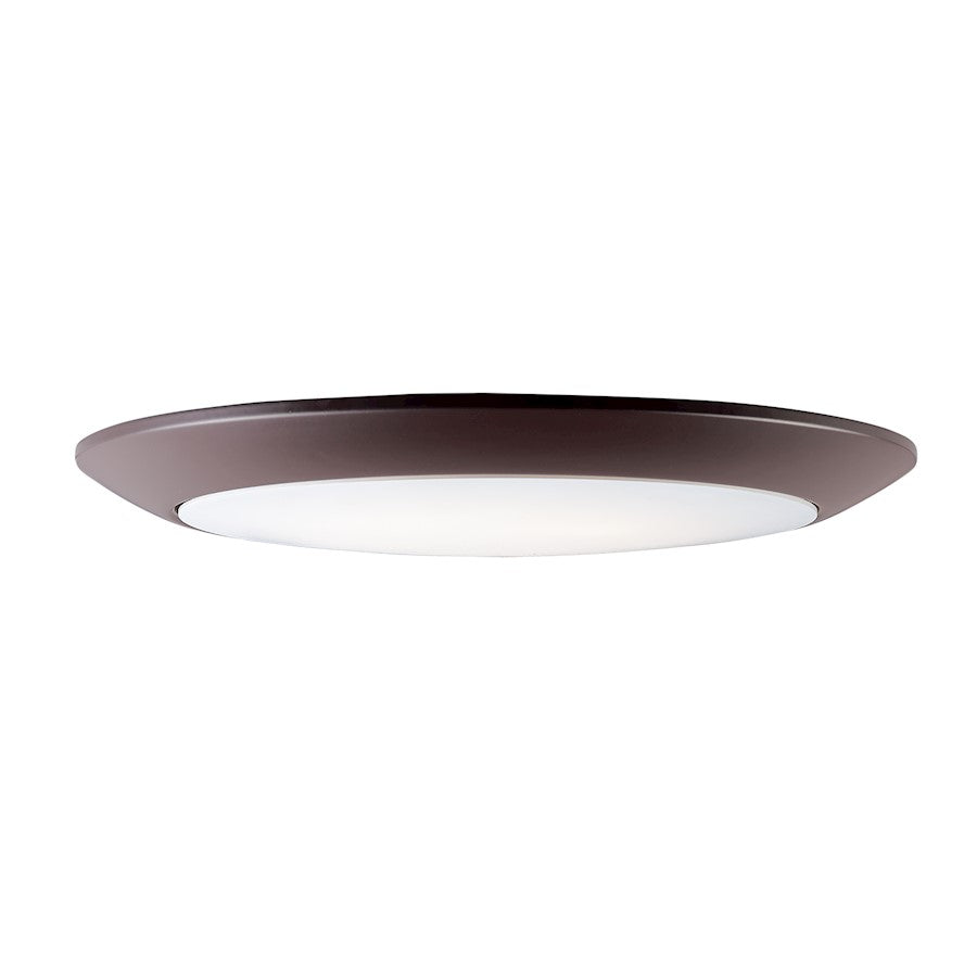 Maxim Lighting Diverse LED 13' Flush Mount 3000K, Bronze