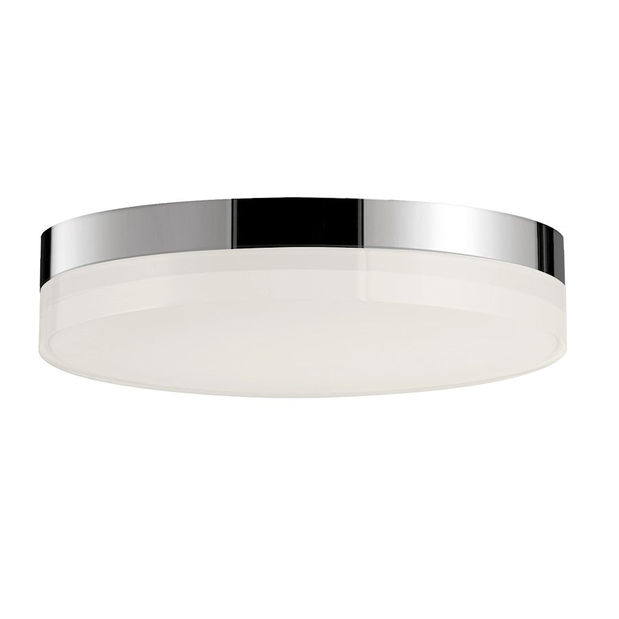 Maxim Lighting Illuminaire II 9"Round 18W LED Flush, Chrome