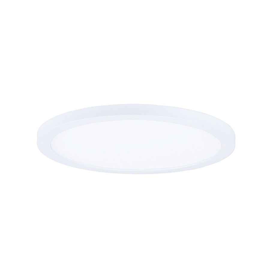 Maxim Lighting Wafer LED 1-Light Round 4000K Wall/Flush Mount, White