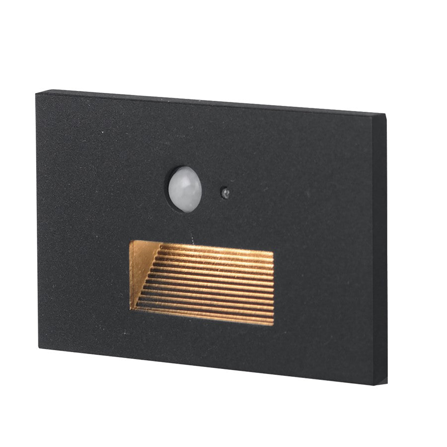 Maxim Lighting Path Outdoor Path StepLt/Motion Sensor/3CCT, Black