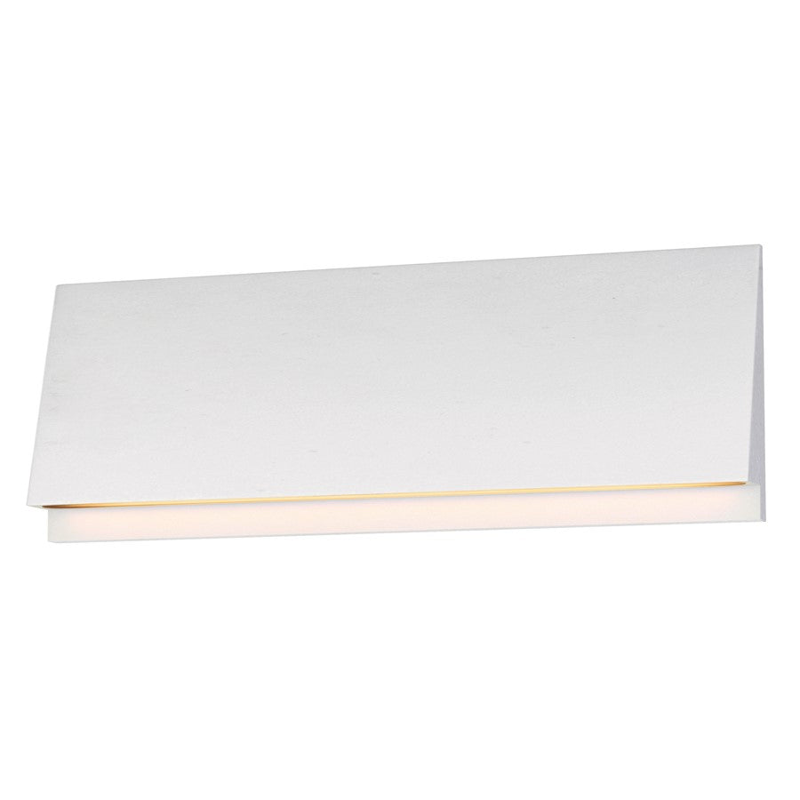 Maxim Lighting Pathfinder 1 Light 9" Outdoor Pathway Light/3W, White - 58126WT