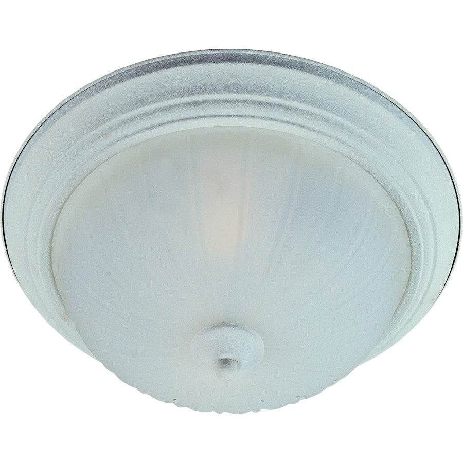 Maxim Lighting 3-Light Flush Mount Textured White