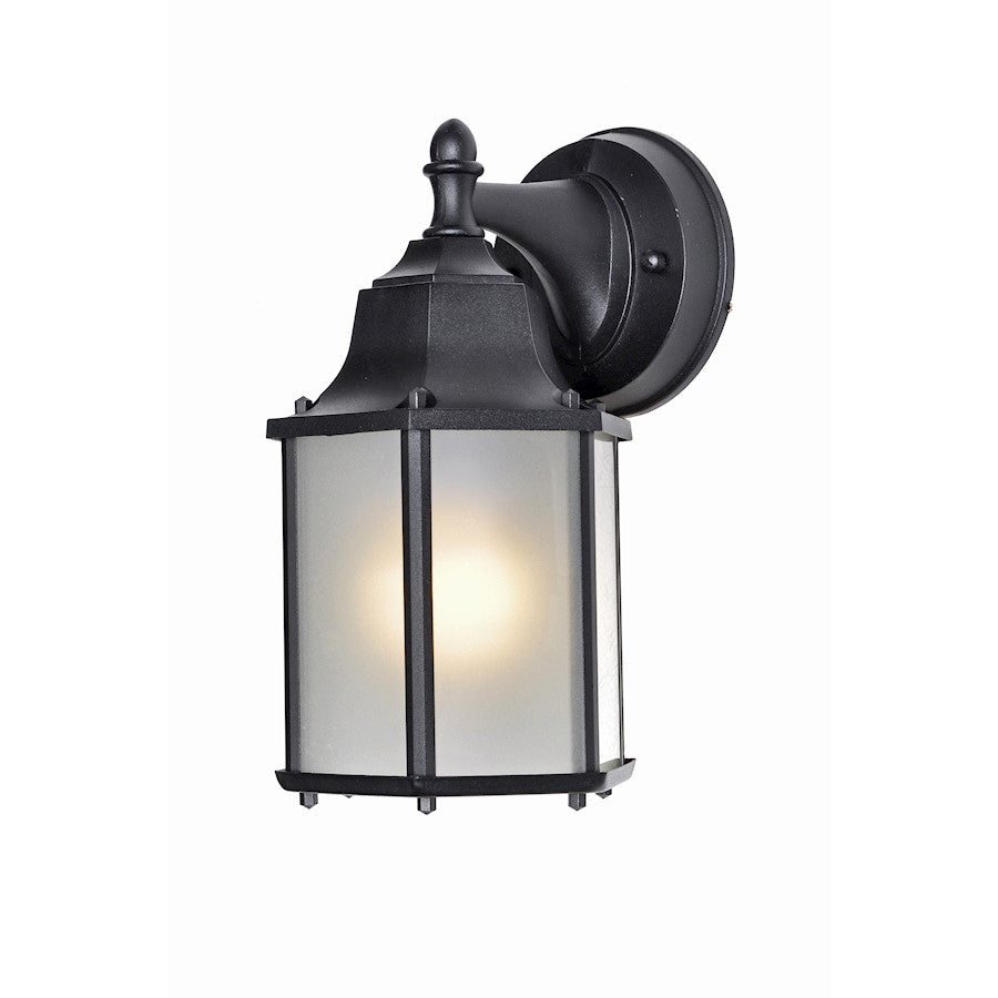 Maxim Lighting Side Door LED E26-Outdoor Wall Mount, Black
