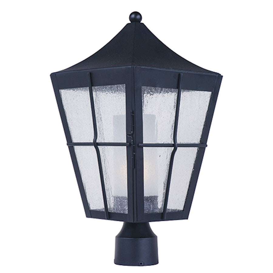 Maxim Revere 1-Light Outdoor Post, Black