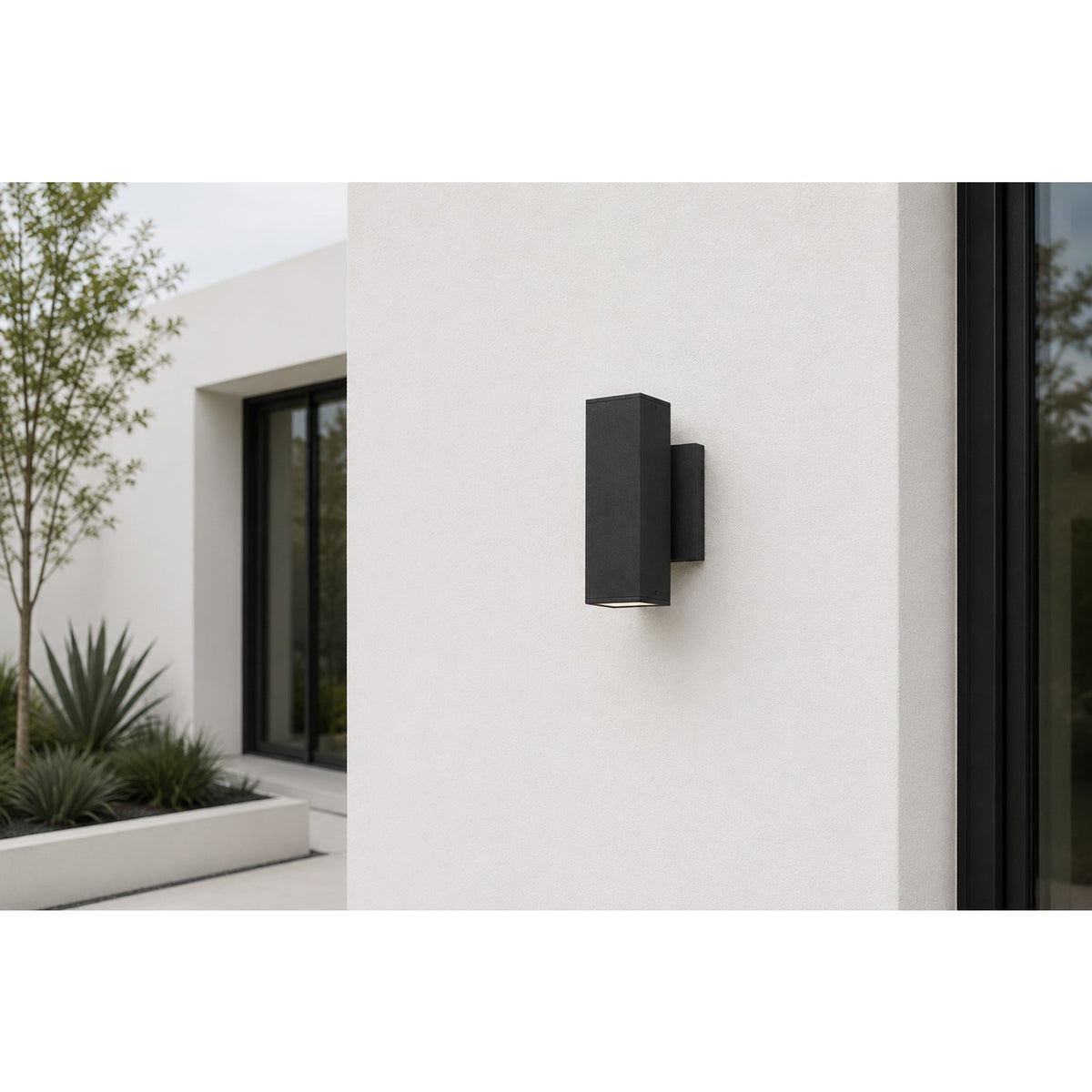 Maxim Lighting Culvert 1Lt 7.5" DownLt LED Outdoor Sconce DS, Black