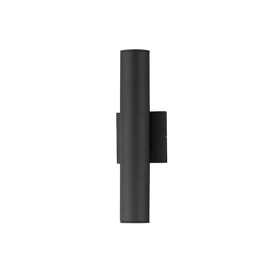 Maxim Lighting Calibro 2 Light 15" LED Outdoor Wall Sconce, Black