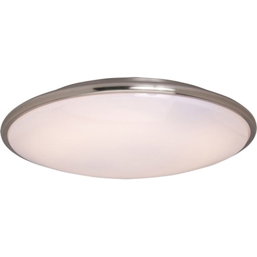 Maxim Lighting Rim EE 2-Light Flush Mount Satin Nickel