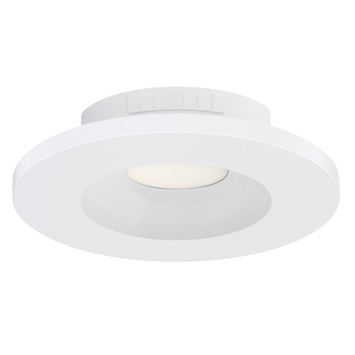 Maxim Lighting Snug 1 Light 5" Utility Items, White/White