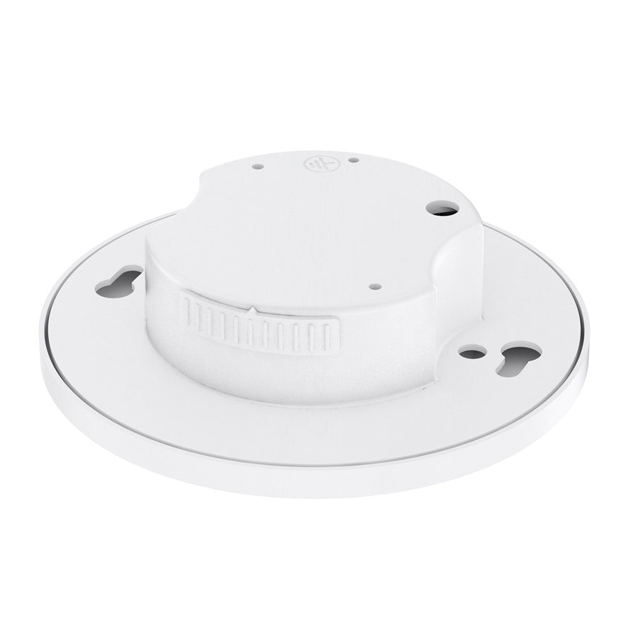 Maxim Lighting Snug 1 Light 1.25" Utility Items, White/White