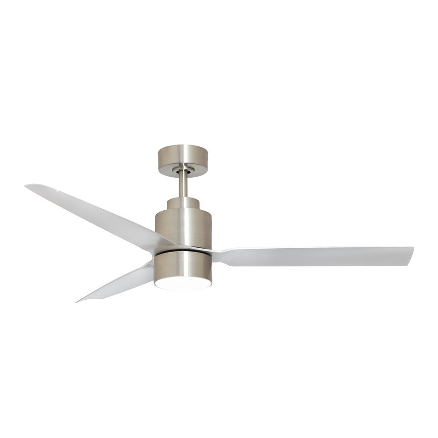 Maxim Lighting Falcon Wet 1 Light Indoor Ceiling Fan, Satin Nickel