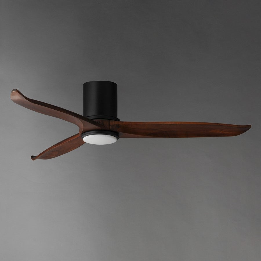 Maxim Lighting Woodwind 1Lt 10.5" Indoor Ceiling Fan, Black/White