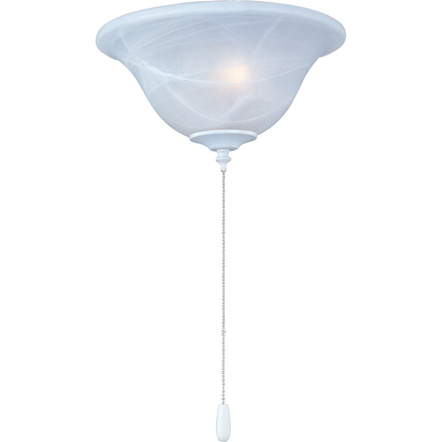 Maxim Lighting 2-Light Ceiling Fan Light KitMatte White