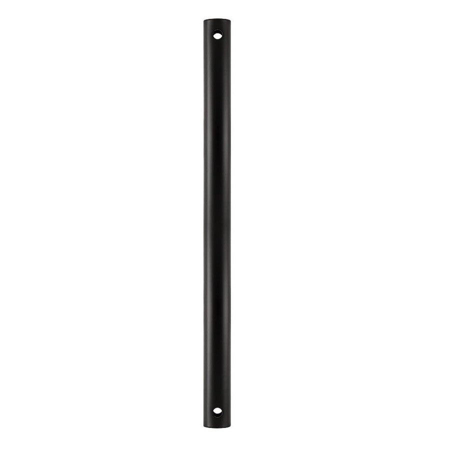 Maxim 12" Down Rod, Matte Black