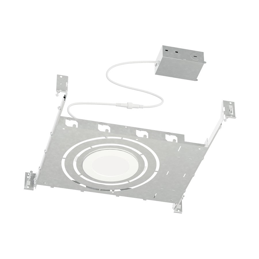 Maxim Lighting Slim Light Flush Mount, Brushed Aluminum