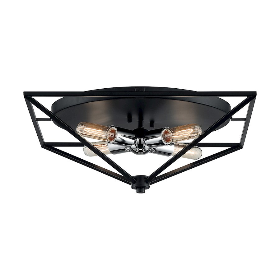Nuvo Lighting Legend 4 Light Flush Mount