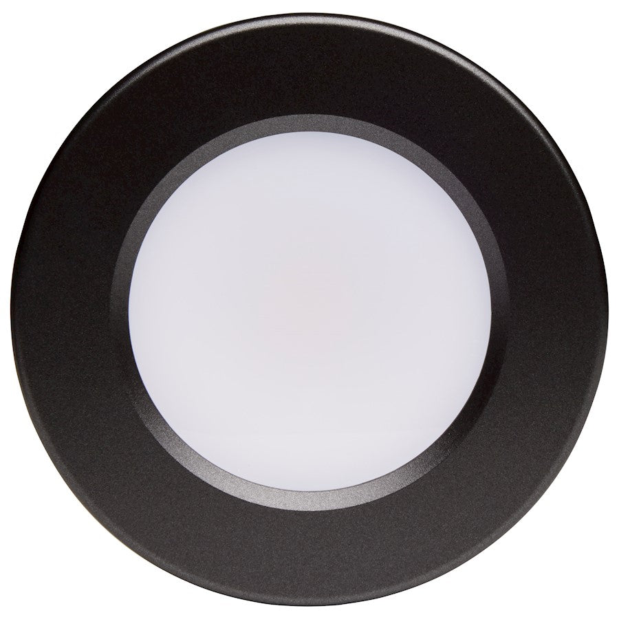 Nuvo Lighting 4in LED Surface Mount Flush Mount | Contemporary Bronze | Kitchen Bath Hallway Closet Office | 4.67 x 4.67 x 1.31 in, 90 | Model 62-1583