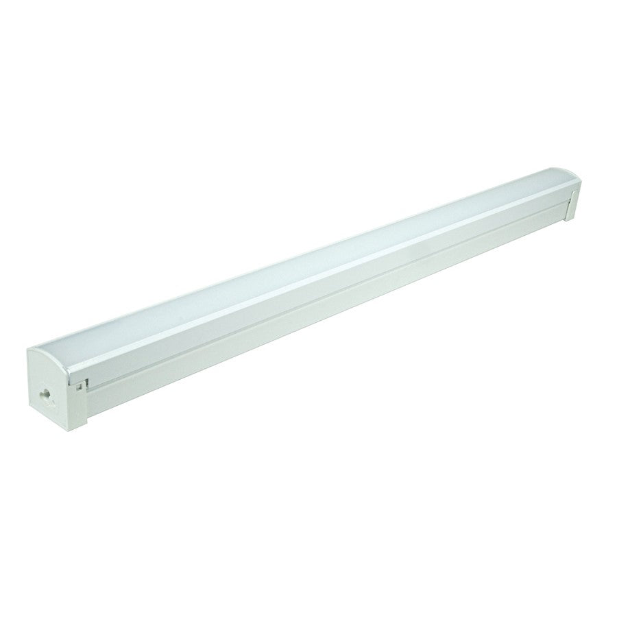 Nuvo 24in LED Connectable Strip Light | Utility White Finish | Garage & Workshop Utility Light | 1500 Lumens 4000K Non-Dimmable | Model 65-1103