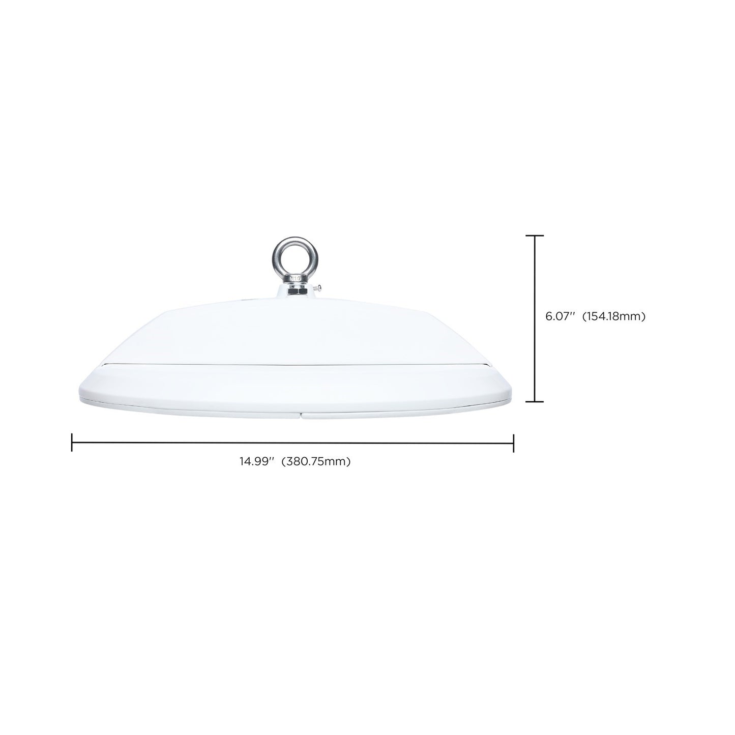 Nuvo Lighting LED UFO Hi-Bay 200/150/100W 4000K/5000K 277-480V White