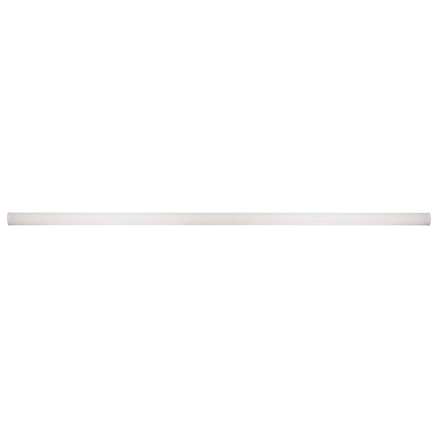 Nuvo Satco 96in 82W LED Linear Strip Light | Utility White Finish with Microwave Sensor | Garage & Warehouse Utility Lighting | 96 x 2.95 | Model 65-1703