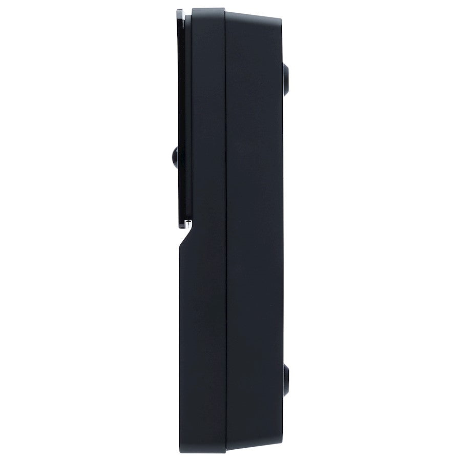 Nuvo Lighting Starfish Smart Wireless Doorbell Camera | Black Security Camera Doorbell | Front Door & Entryway Video Doorbell | 1080P HD | Model 65-936