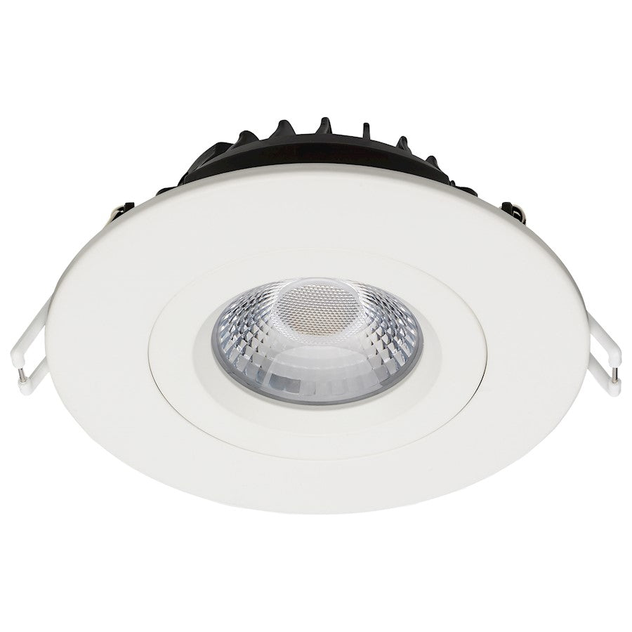 Satco LED Downlight/Gimbaled/Round/Remote Driver, White