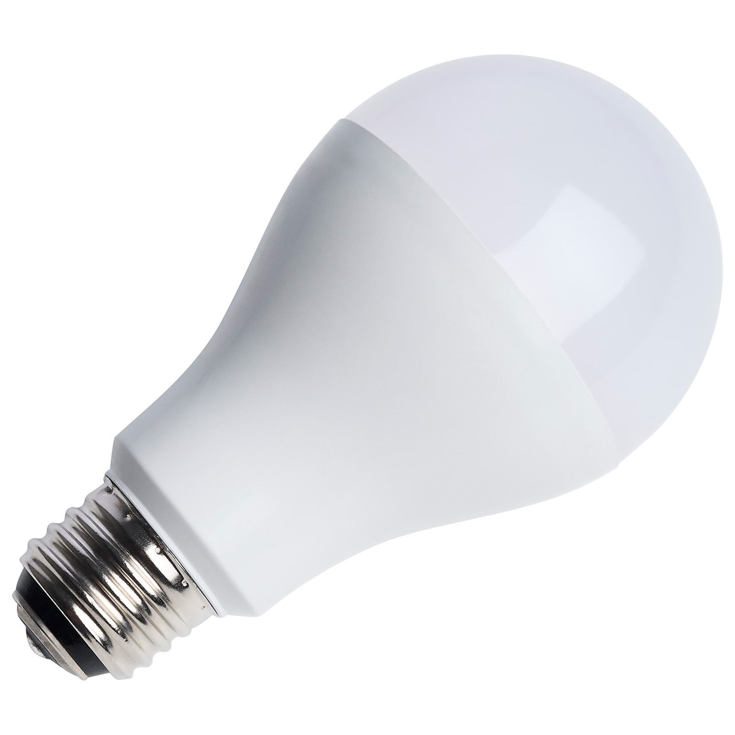 Nuvo 20/14/6.5W LED A21 3-Way Lamp 5000K Plastic 120V 1-Pack, Frost