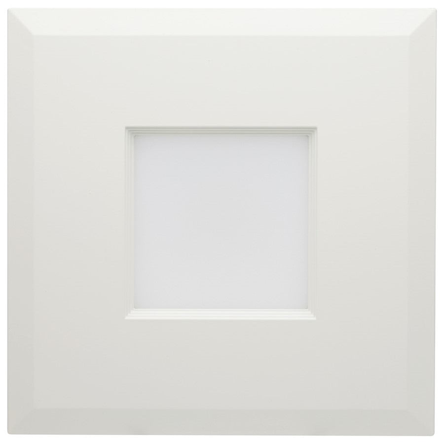 Satco 7" LED Retrofit Downlight/Square, White