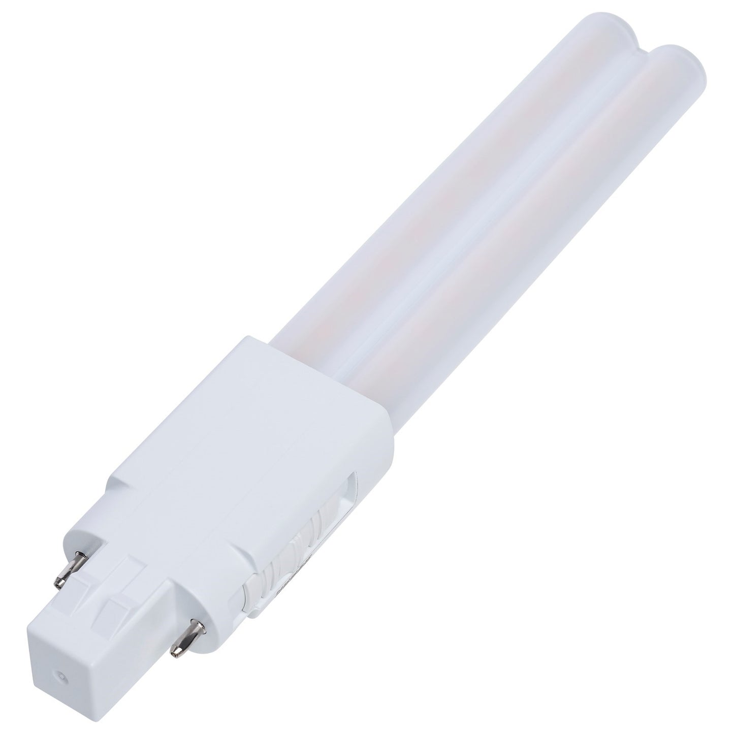 Nuvo 5W PLS LED 27K/3K/35K/4K/5K GX23 Base Omni Type A/B 120-277V, Wht