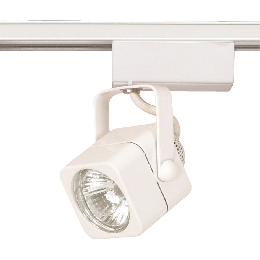 Nuvo Lighting TH232 1-Light Track Head | Transitional White Metal | Kitchen & Hallway Accent | 2.25 x 3.25 in, 6.5 in Extension | Model TH232