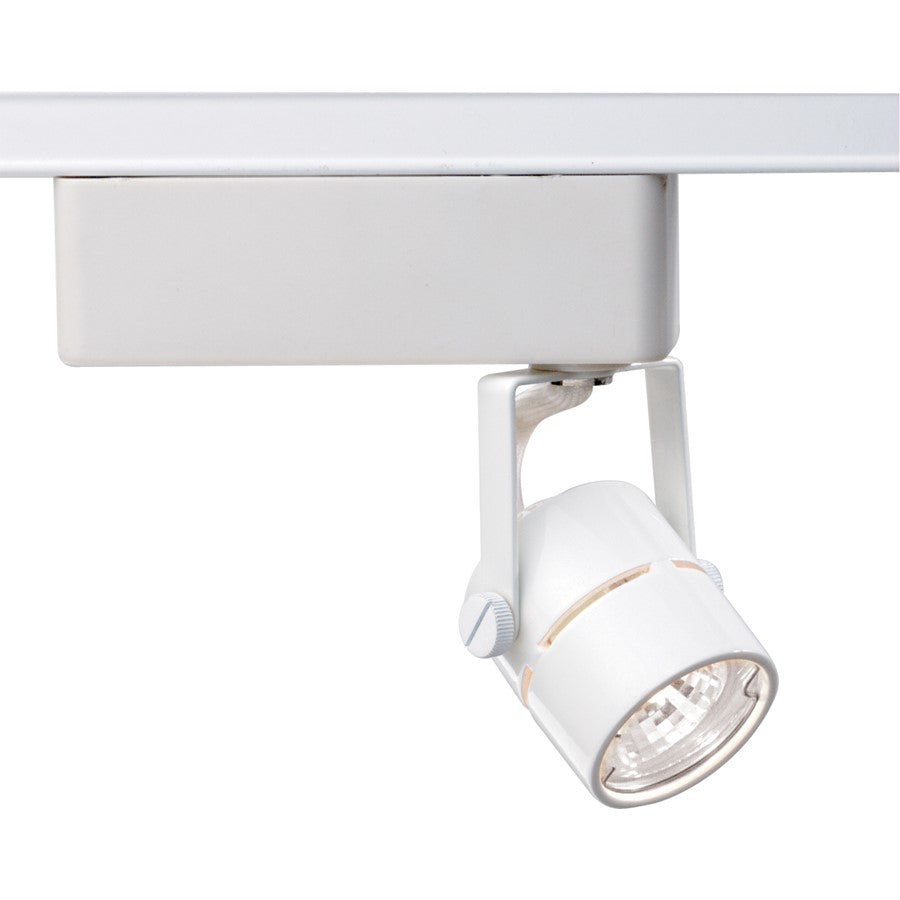 Nuvo Lighting TH234 1-Light Track Head | Transitional White Finish | Living Room & Hallway Accent | 50W MR16, 12V, Dry Location | Model TH234