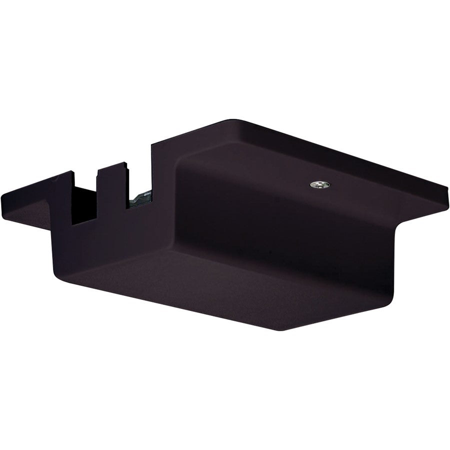 Nuvo Lighting Floating Canopy Black | Transitional Track Lighting Accessory | Dry Location Ceiling Mount | 4 x 3 in | Model TP155