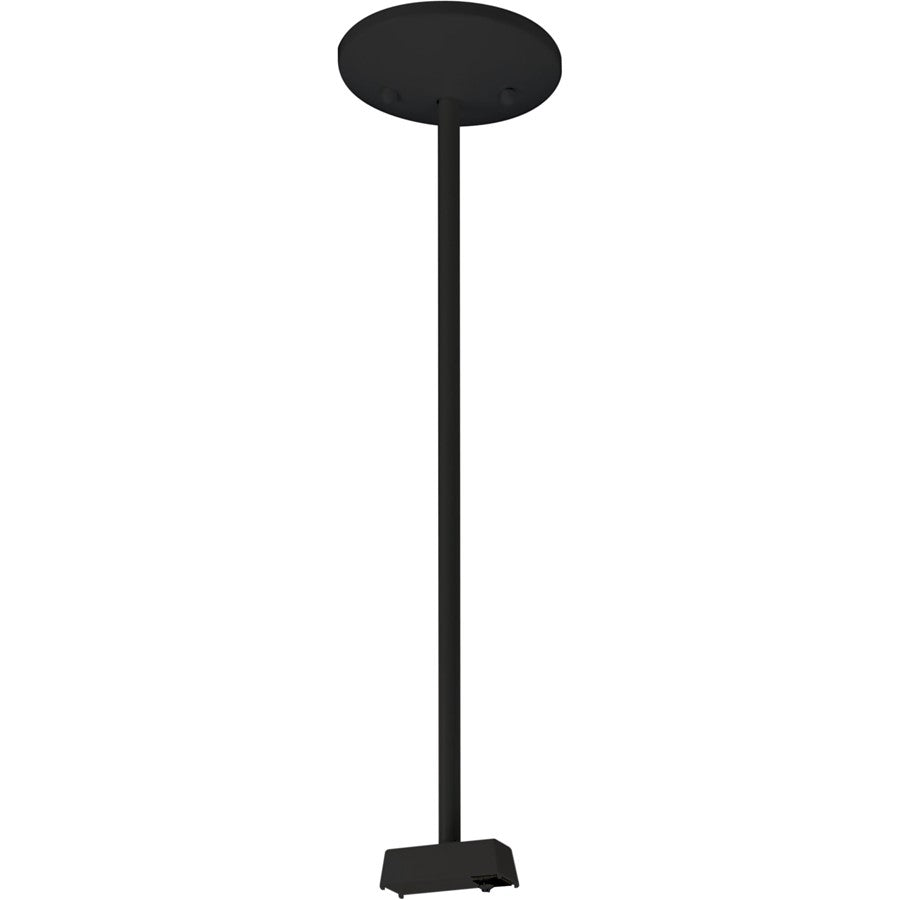 Nuvo Lighting TP179 24in Track Light Extension | Transitional Black Metal | Dry-Rated Hallway & Kitchen Accent | 24 x 1.5 x 1.5 in | Model TP179