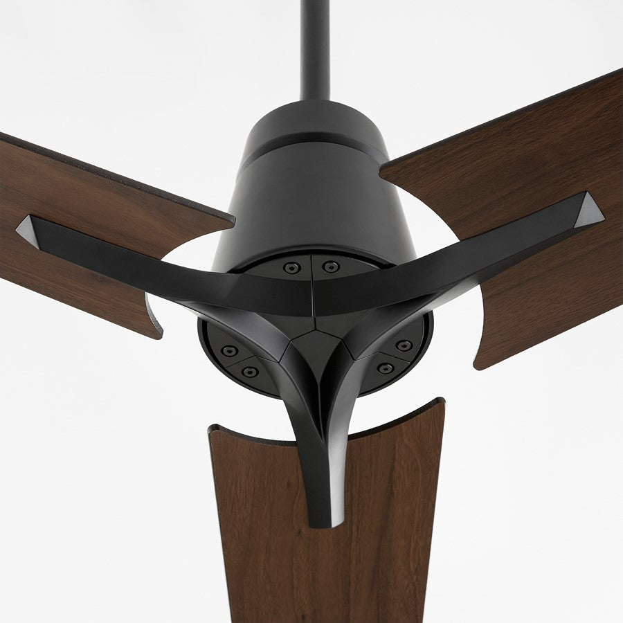 Oxygen Lighting Halcyon 56" 3Bld Fan, Black
