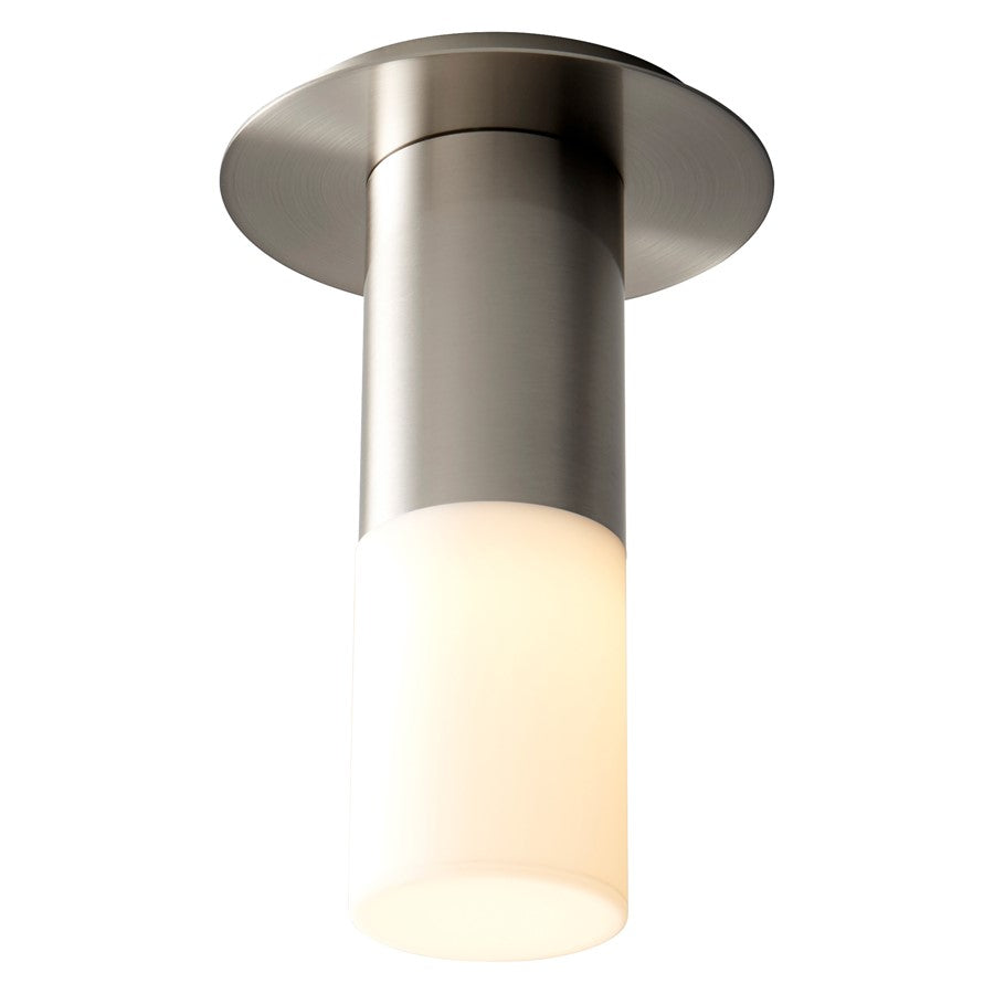 Oxygen Lighting Pilar Sm Acrylic 3500K Ceiling Mount, Satin Nickel