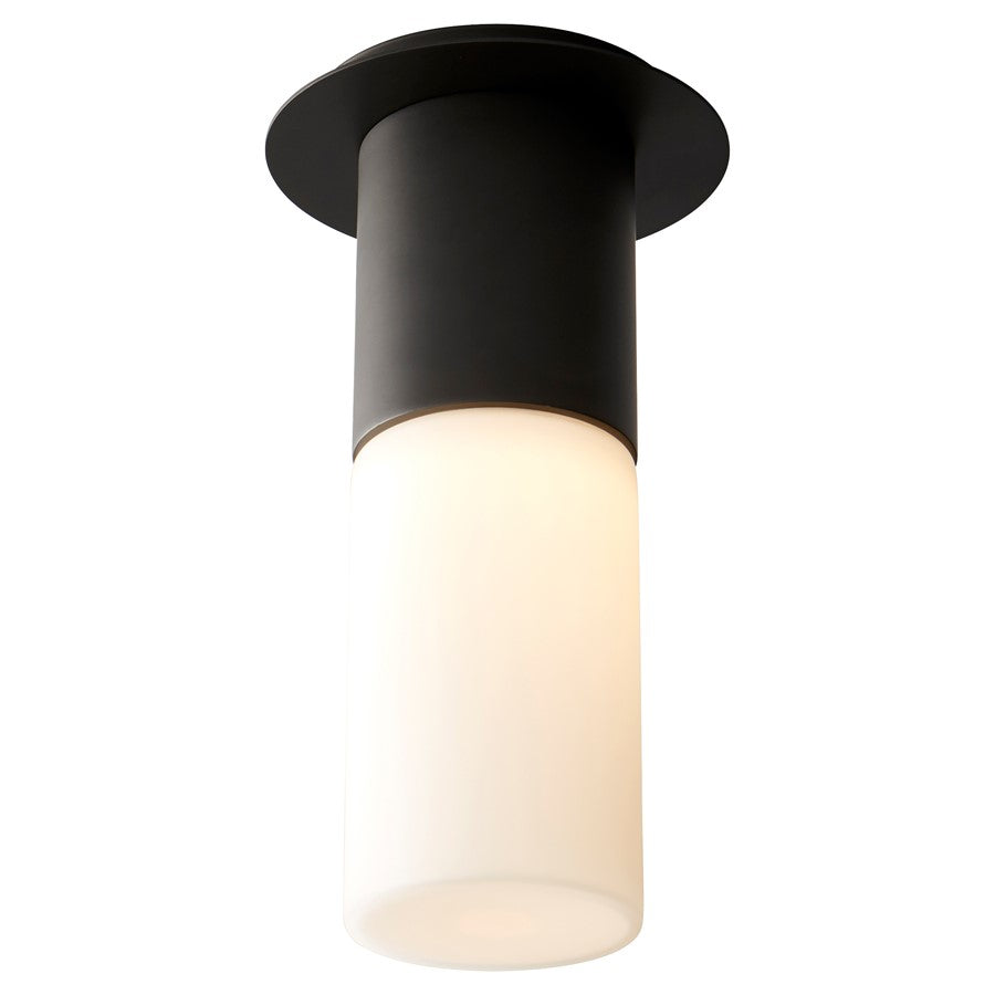 Oxygen Lighting Pilar Lg Glass 4000K Ceiling Mount, Black