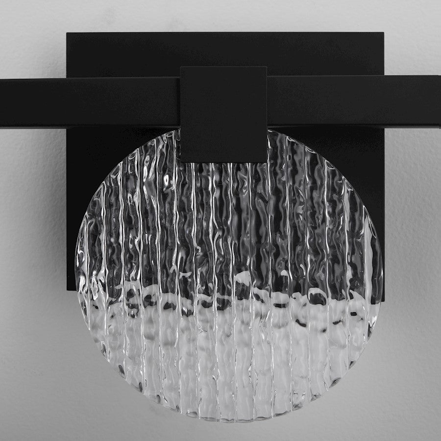 3 Light Bathroom Vanity Light, Black