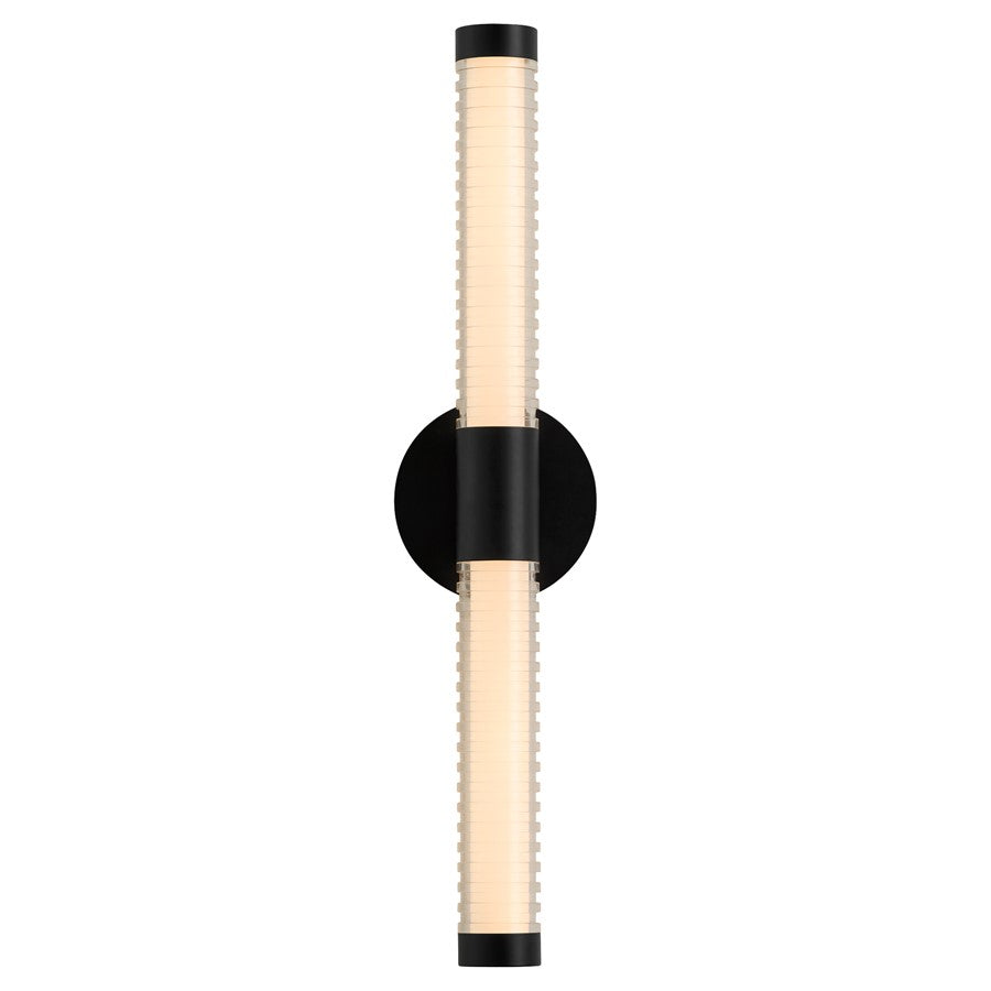 Oxygen Lighting Vaden 22" 5Cct Sconce, Black