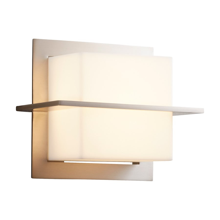 Oxygen Lighting Metrix 2700K 120V Sconce, Satin Nickel