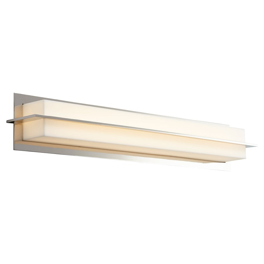 Oxygen Lighting Metrix 28" Vanity 120V, Polished Nickel