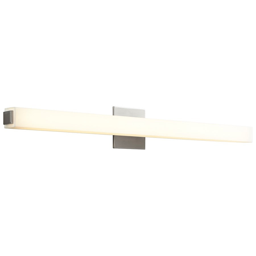 36" Bathroom Vanity Light, Satin Nickel