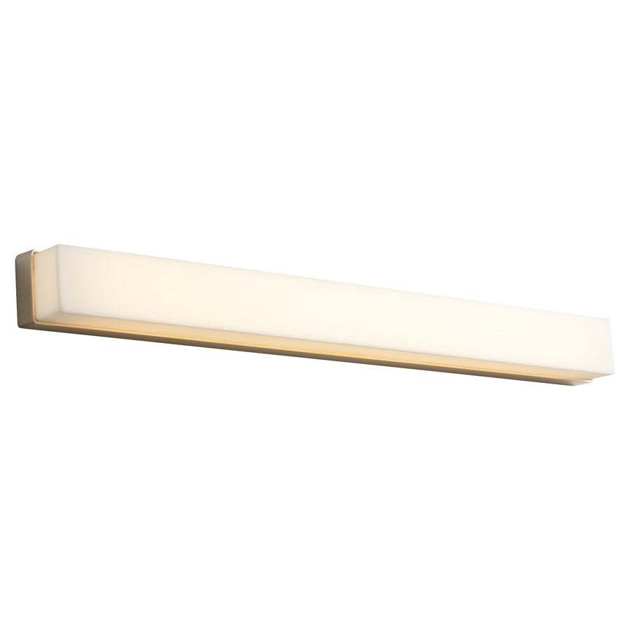 Oxygen Lighting Adagio 26" Vanity 3500K 120V, Satin Nickel