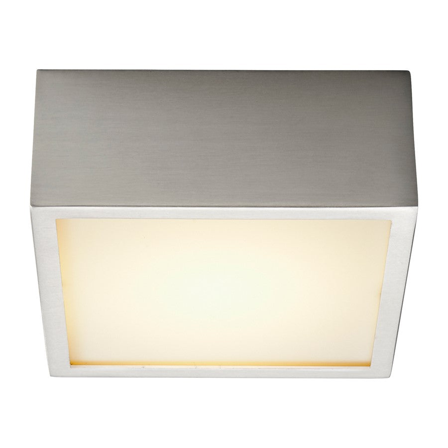 Oxygen Lighting Pyxis 4000K 120V Dim Ceiling Mount, Satin Nickel