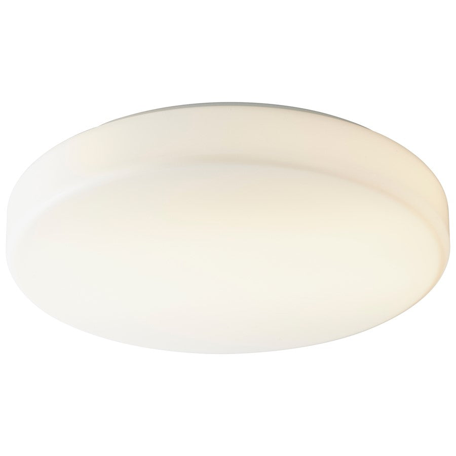 Oxygen Lighting Rhythm Ceiling Mount, White/Matte White